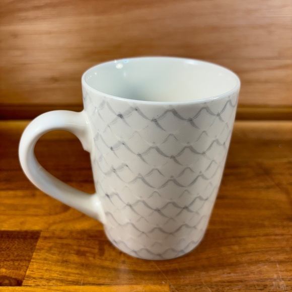 Starbucks Mermaid Logo Coffee Tea Mug 10 Oz Mermaid scales ceramic Cup NEW - Picture 3 of 7